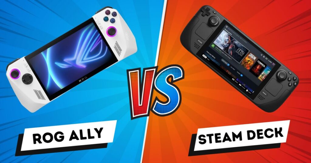 steam deck vs rog ally