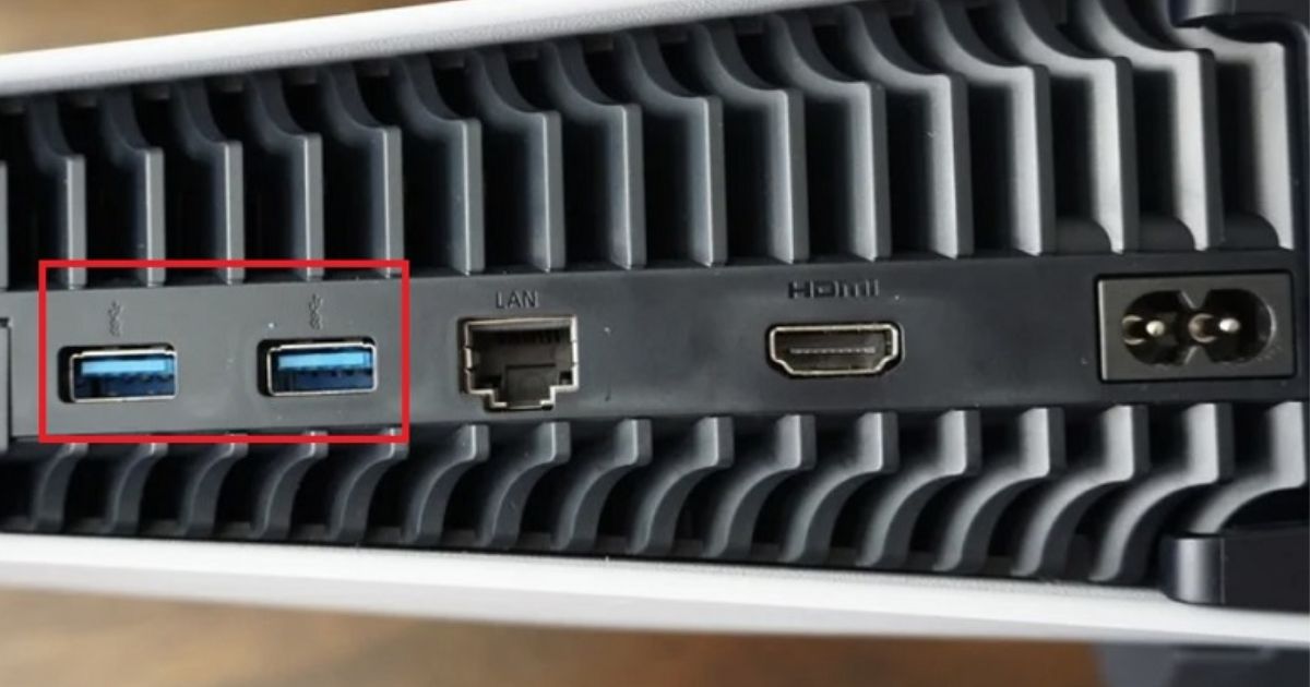 can you save ps5 data to usb