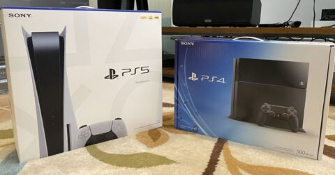 ps4 pro ps5 pro boxes